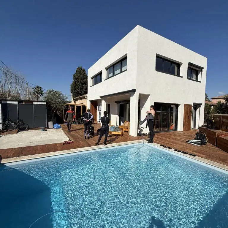Piscine chauffée