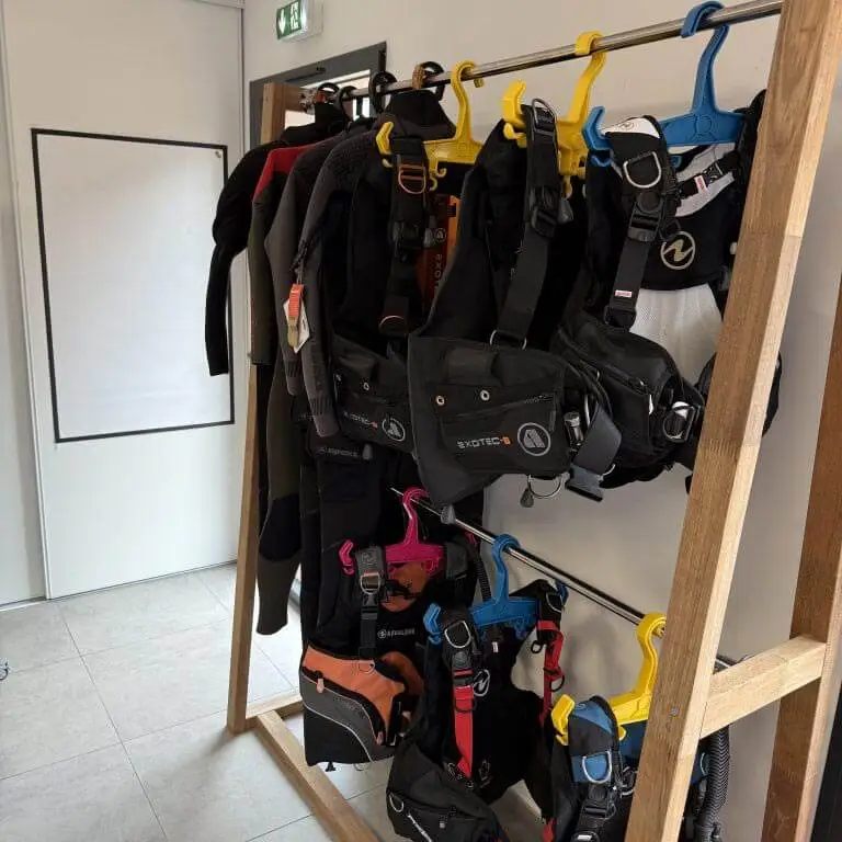 Magasin de plongée