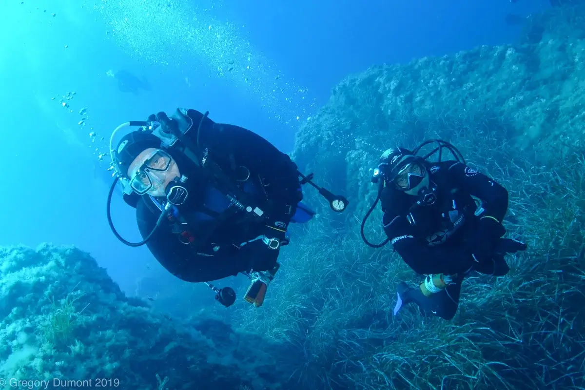 4 plongées en milieu naturel formation Open Water PADI