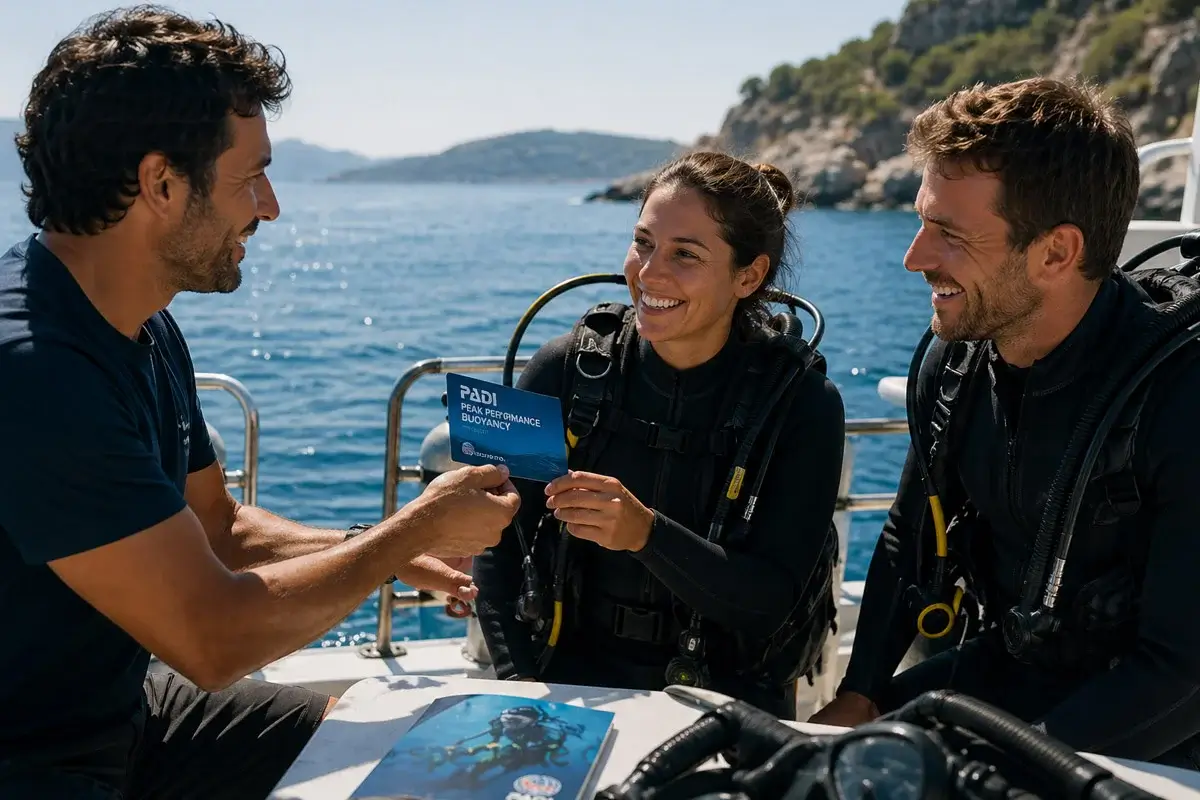 Certification PADI Peak Performance Buoyancy