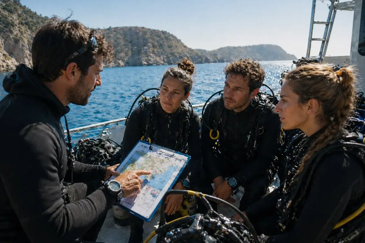 Théorie et briefing Deep Diver PADI