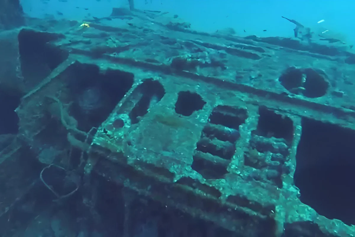 Épave l'Espingole contre-torpilleur Marine nationale Cavalaire