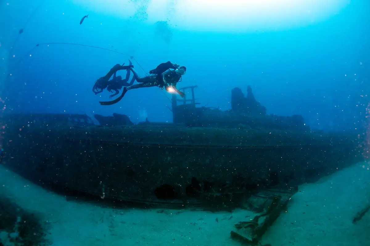 Épave du sous-marin Rubis