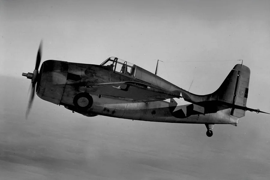 Martlet Mark V Wildcat chasseur britannique Grumman Fourmigue