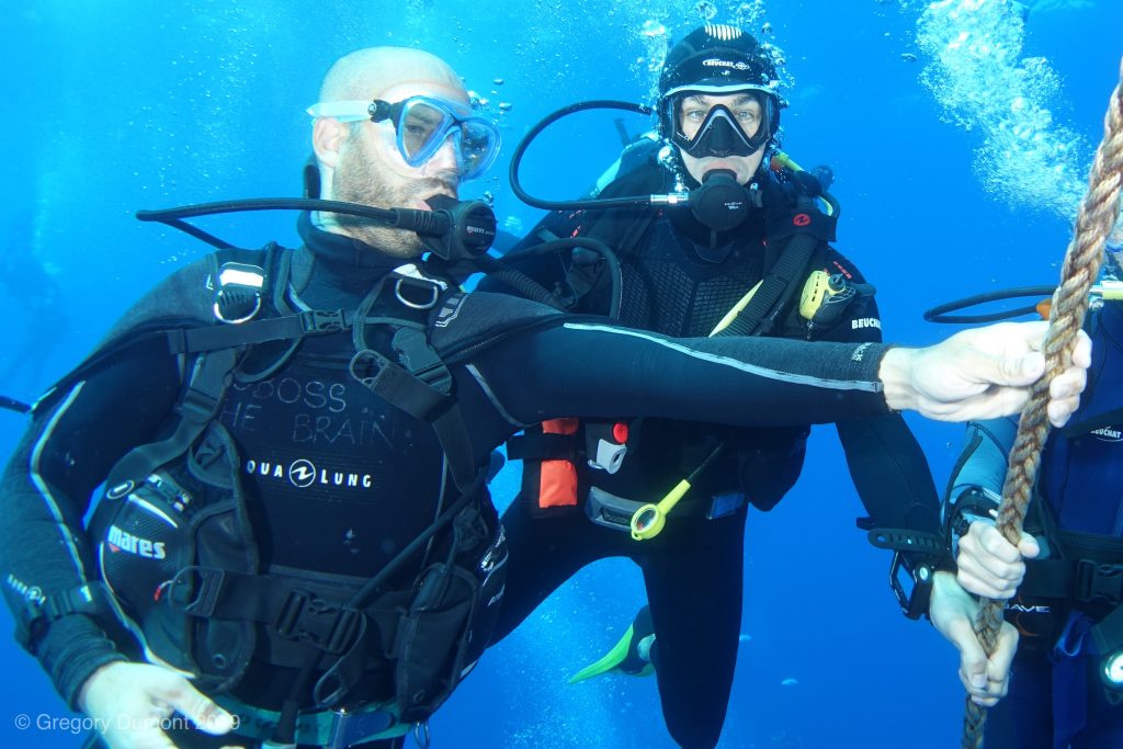 Initiation à la plongée baptême
